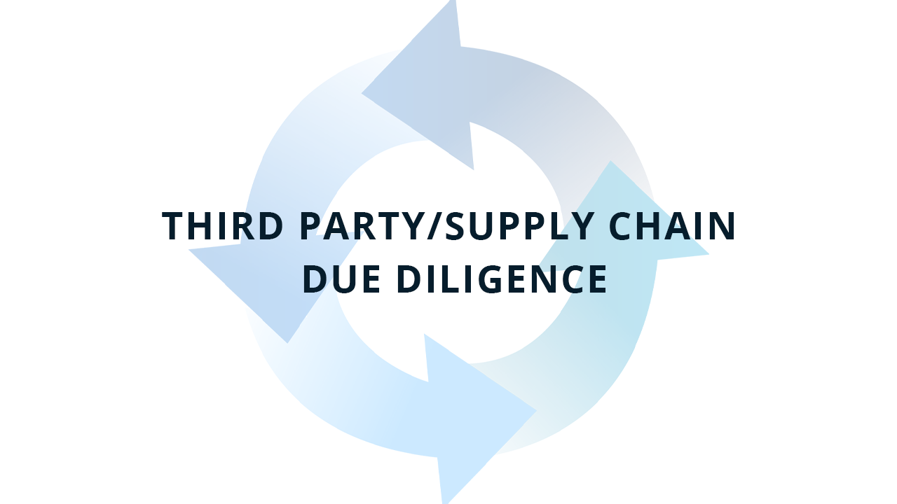 Third Party/Supply Chain Due Diligence: Addressing Emerging ESG Risks and the Impact on Your Business