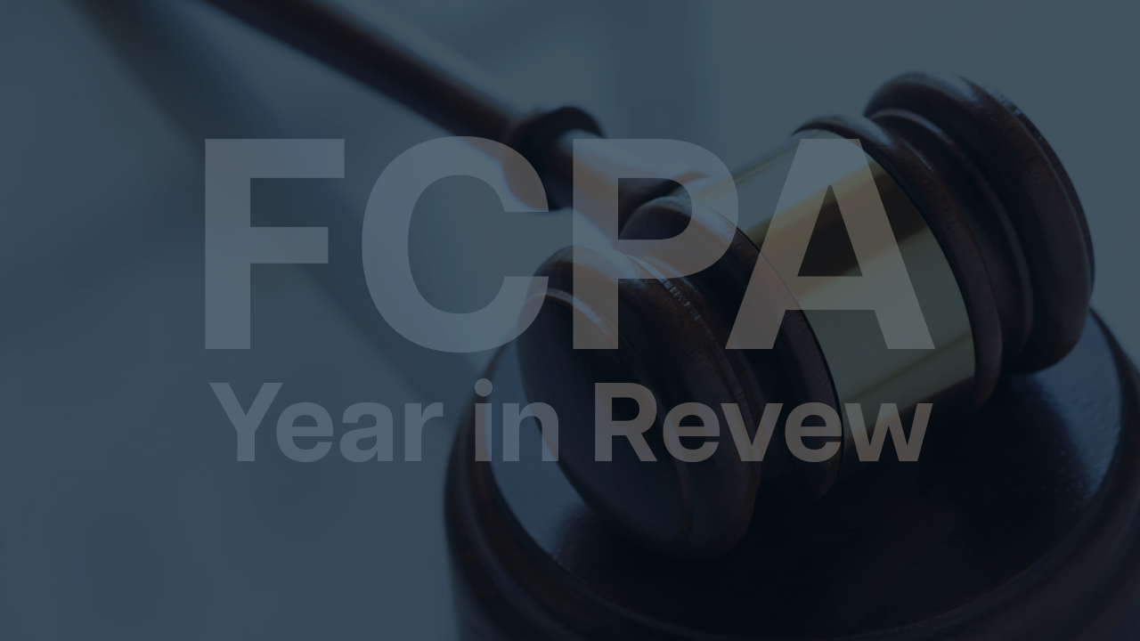 FCPA Year in Review 2025