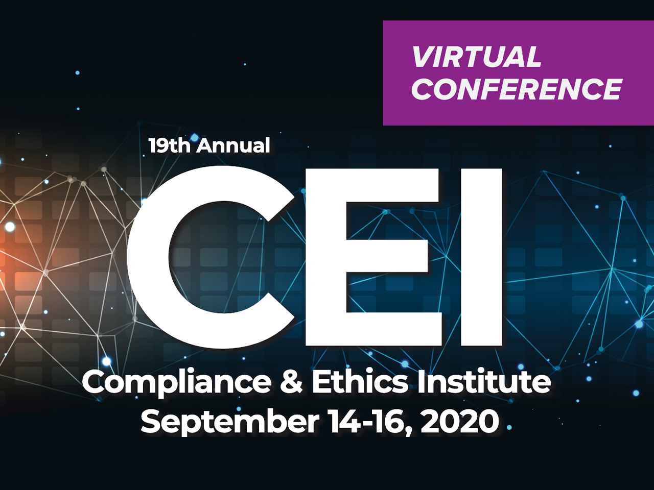 19th Annual Compliance & Ethics Institute (VIRTUAL EVENT)