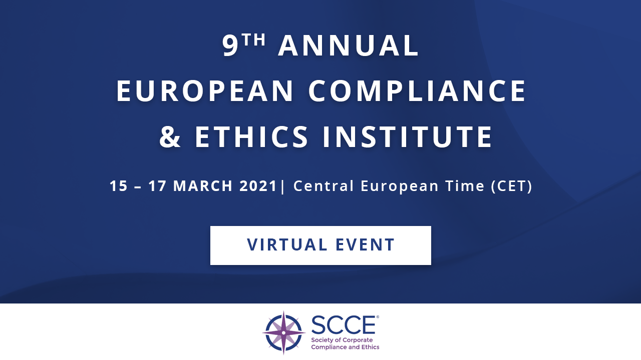 9th Annual European Compliance & Ethics Institute (ECEI)