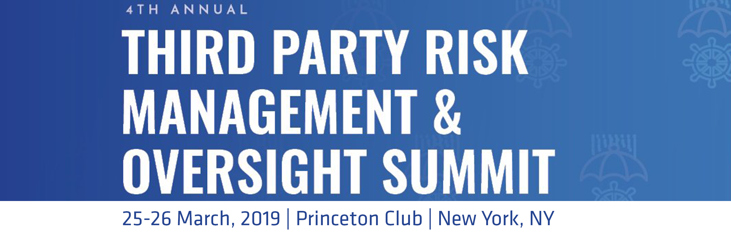 4th Annual Third-Party Risk Management & Oversight Summit