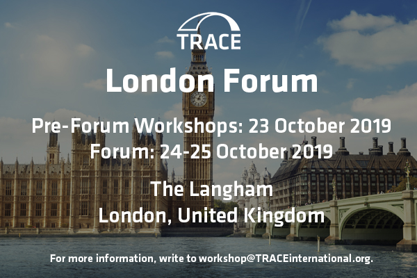 TRACE London Forum 2019