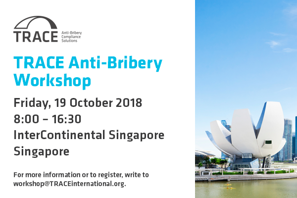 TRACE Anti-Bribery Workshop (Singapore)