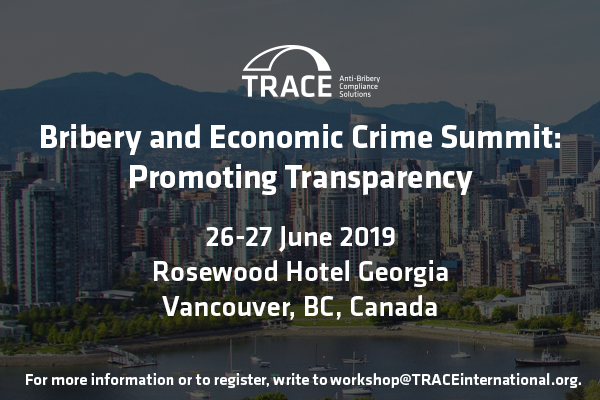 Bribery and Economic Crime Summit: Promoting Transparency